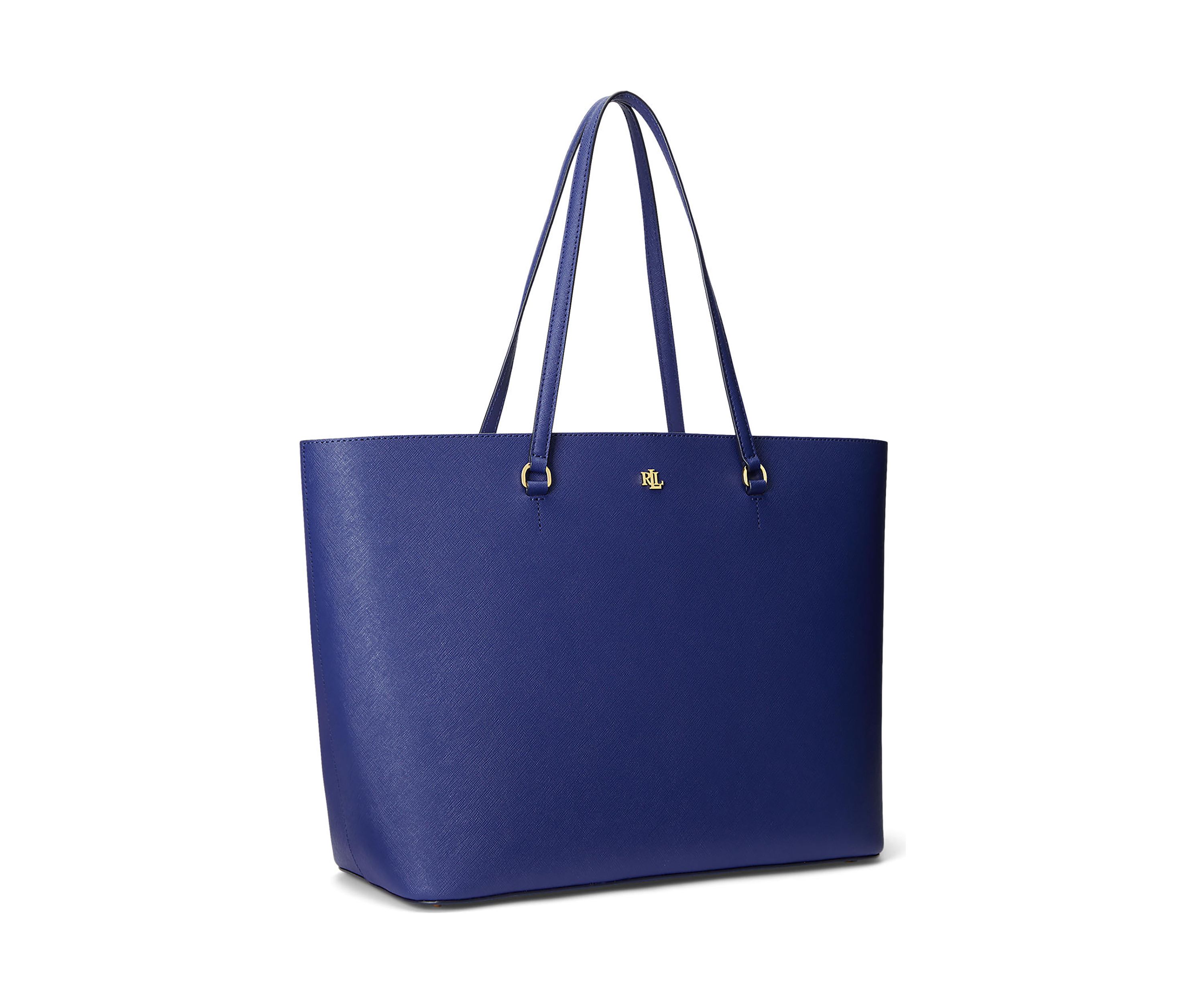 Crosshatch Leather Large Karly Tote Bag