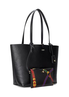 Ralph Lauren Reversible Medium Tote Milford Equestrian