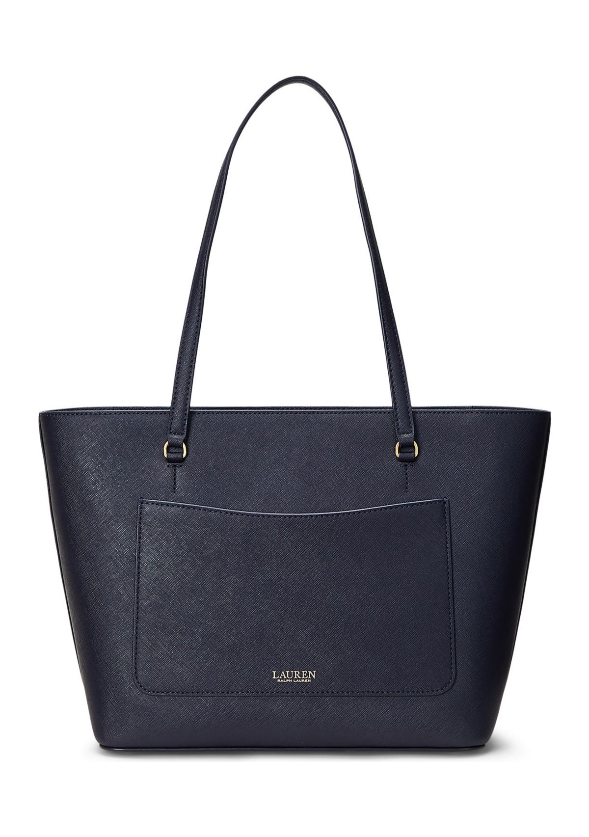 Crosshatch Leather Medium Karly Shopper Tote