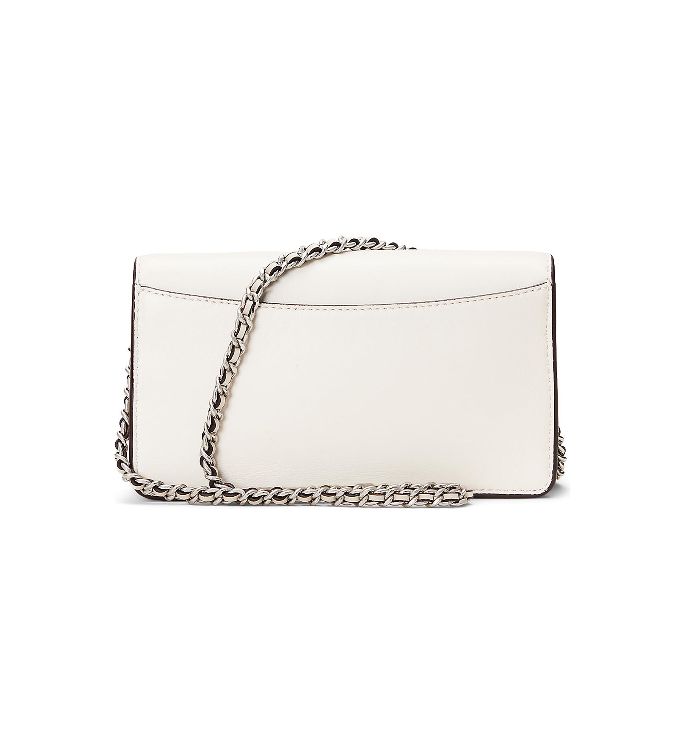 Leather Crossbody Turn Lock Tech Case