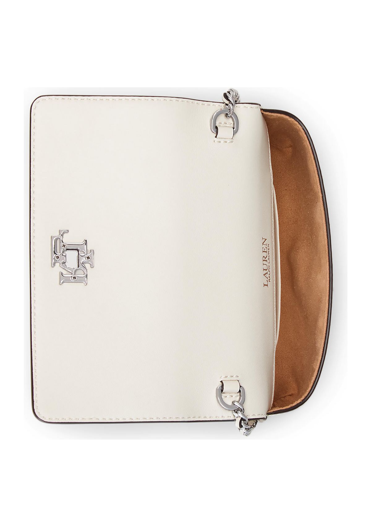 Leather Crossbody Turn Lock Tech Case