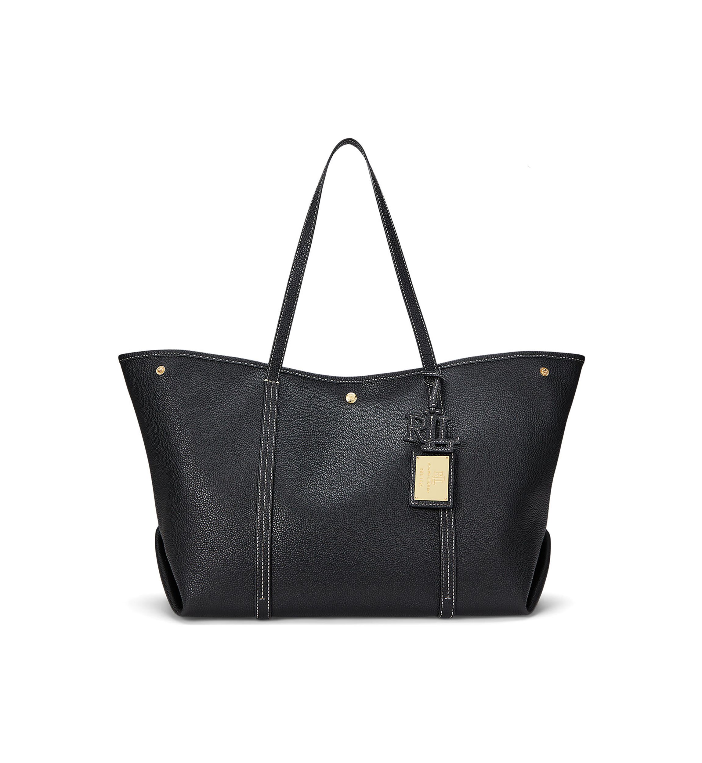 Pebbled Leather Large Emerie Tote Bag