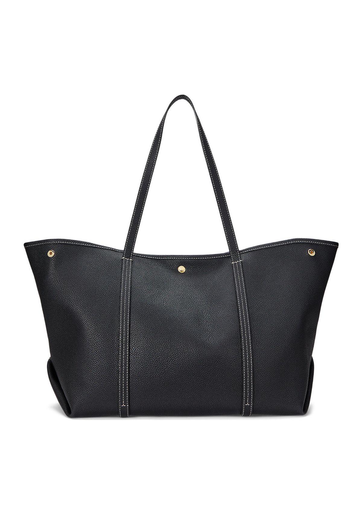 Pebbled Leather Large Emerie Tote Bag