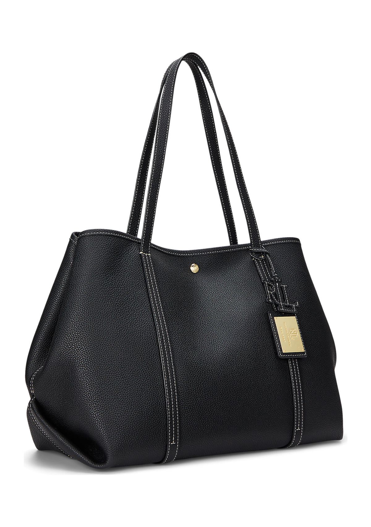 Pebbled Leather Large Emerie Tote Bag