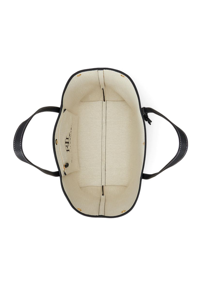 Pebbled Leather Large Emerie Tote Bag