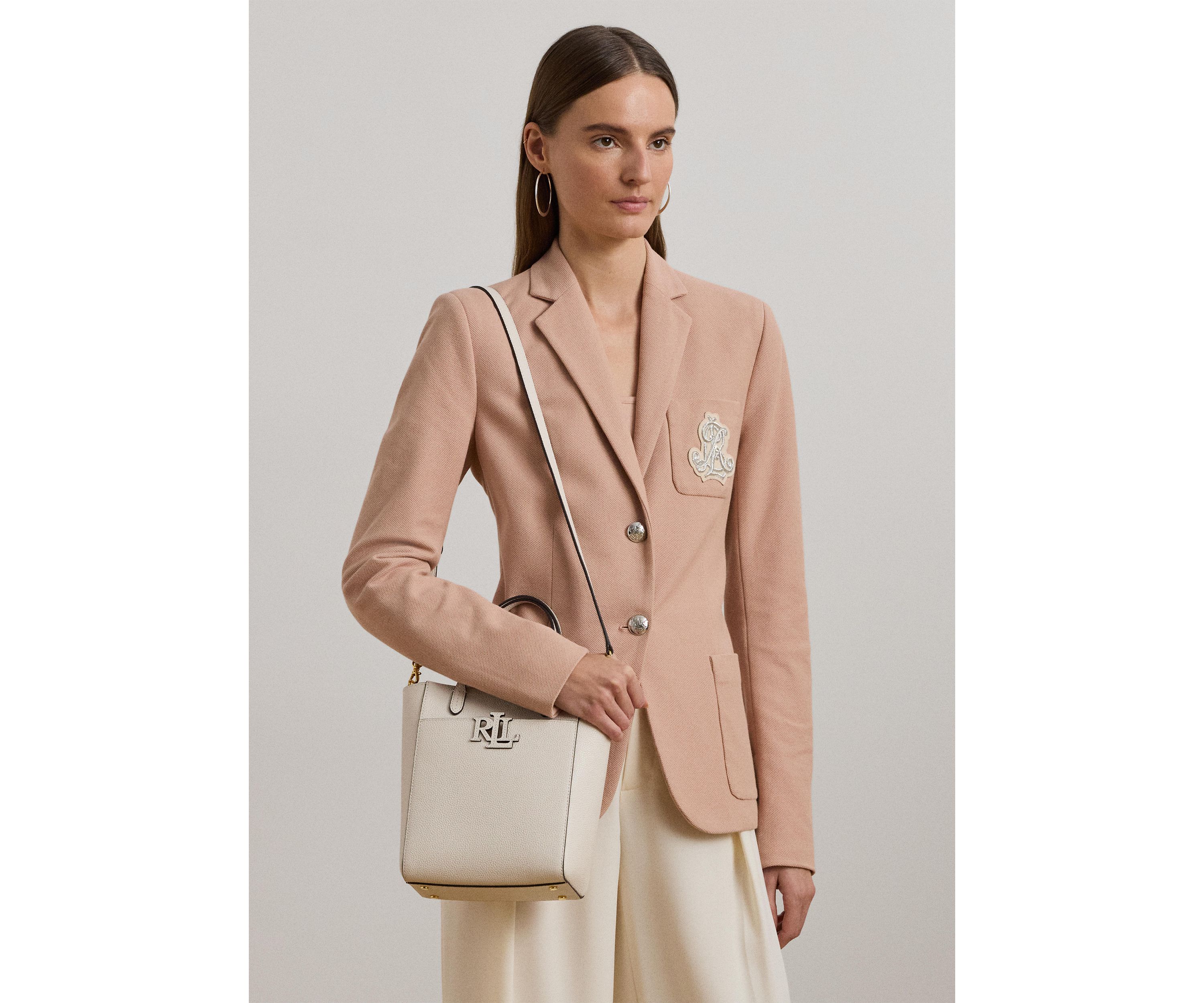 Pebbled Leather Small Cameryn Tote Bag