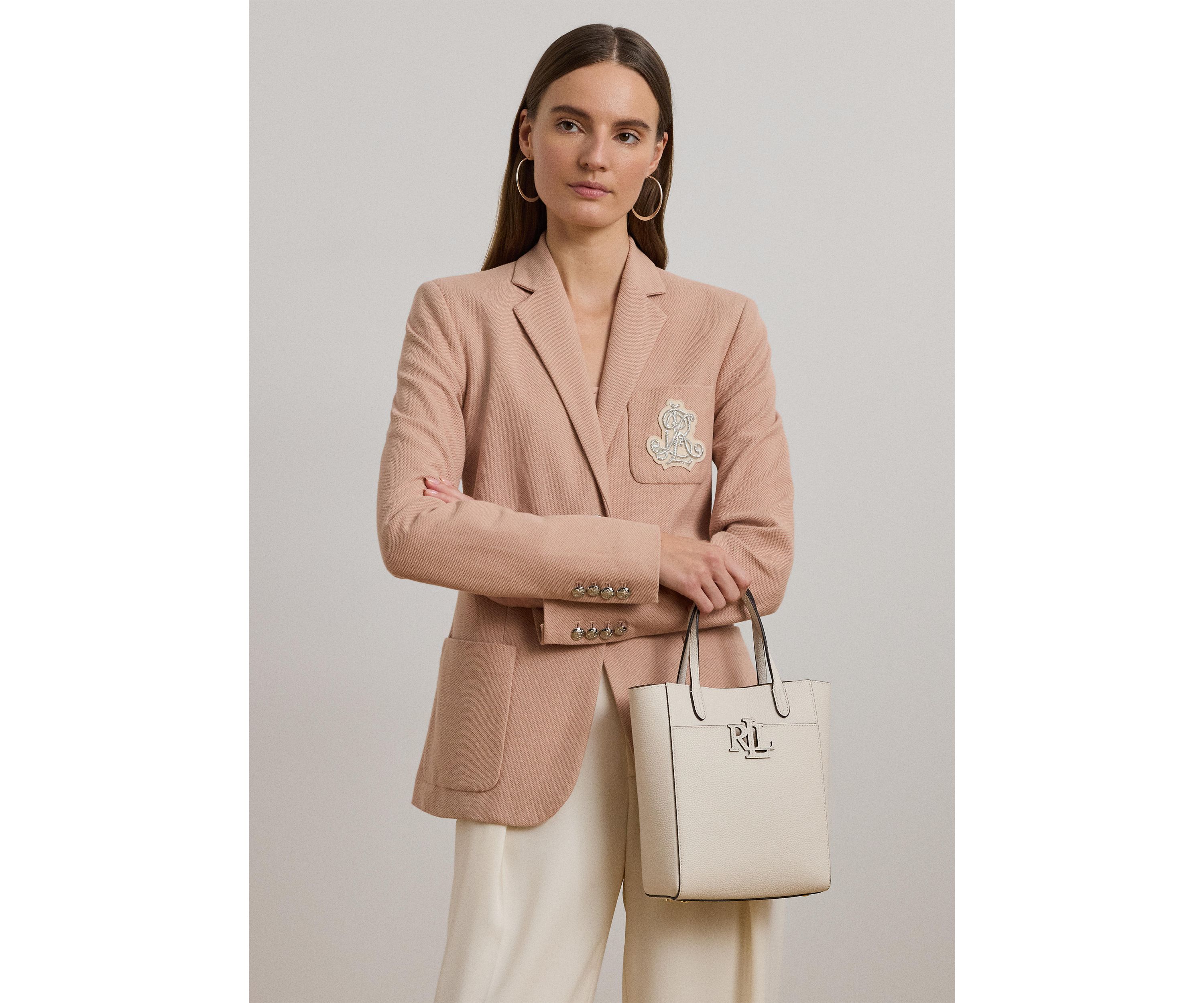 Pebbled Leather Small Cameryn Tote Bag