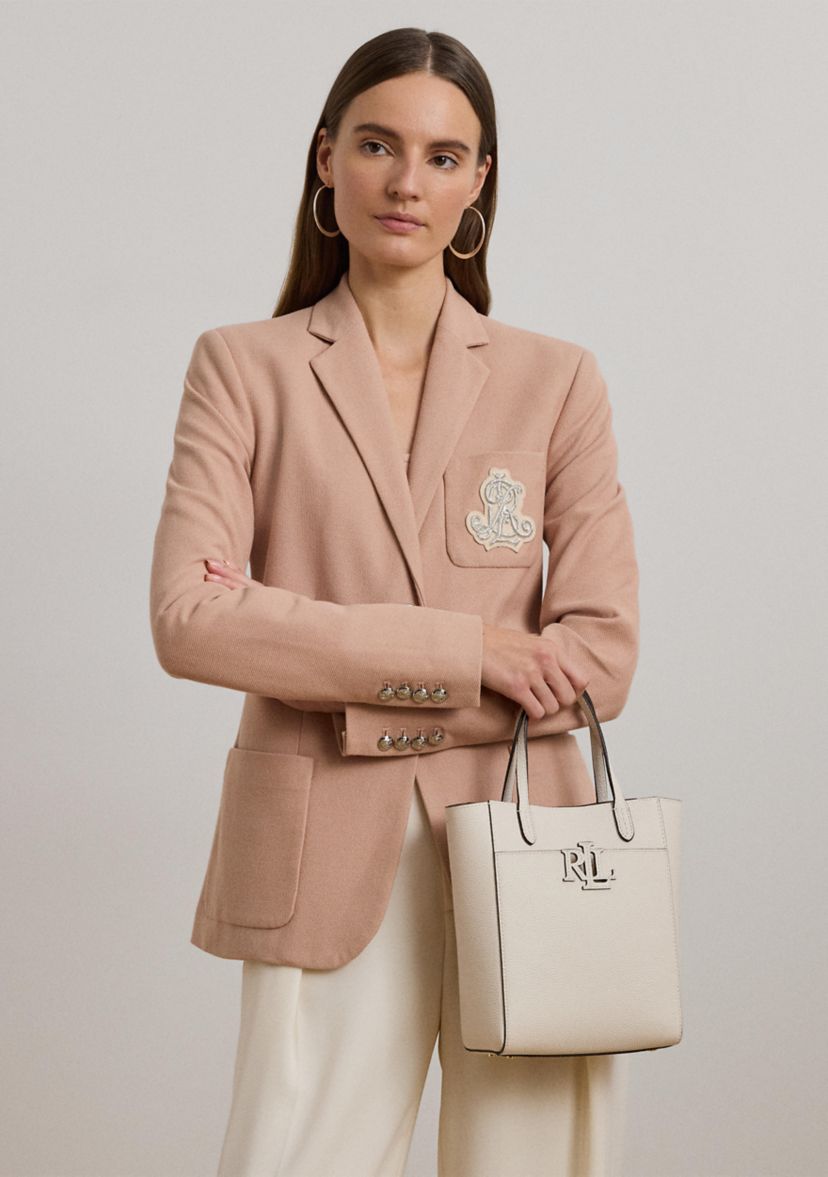 Pebbled Leather Small Cameryn Tote Bag