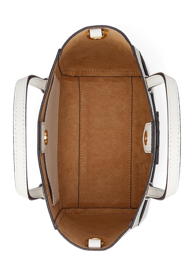 Pebbled Leather Small Cameryn Tote Bag