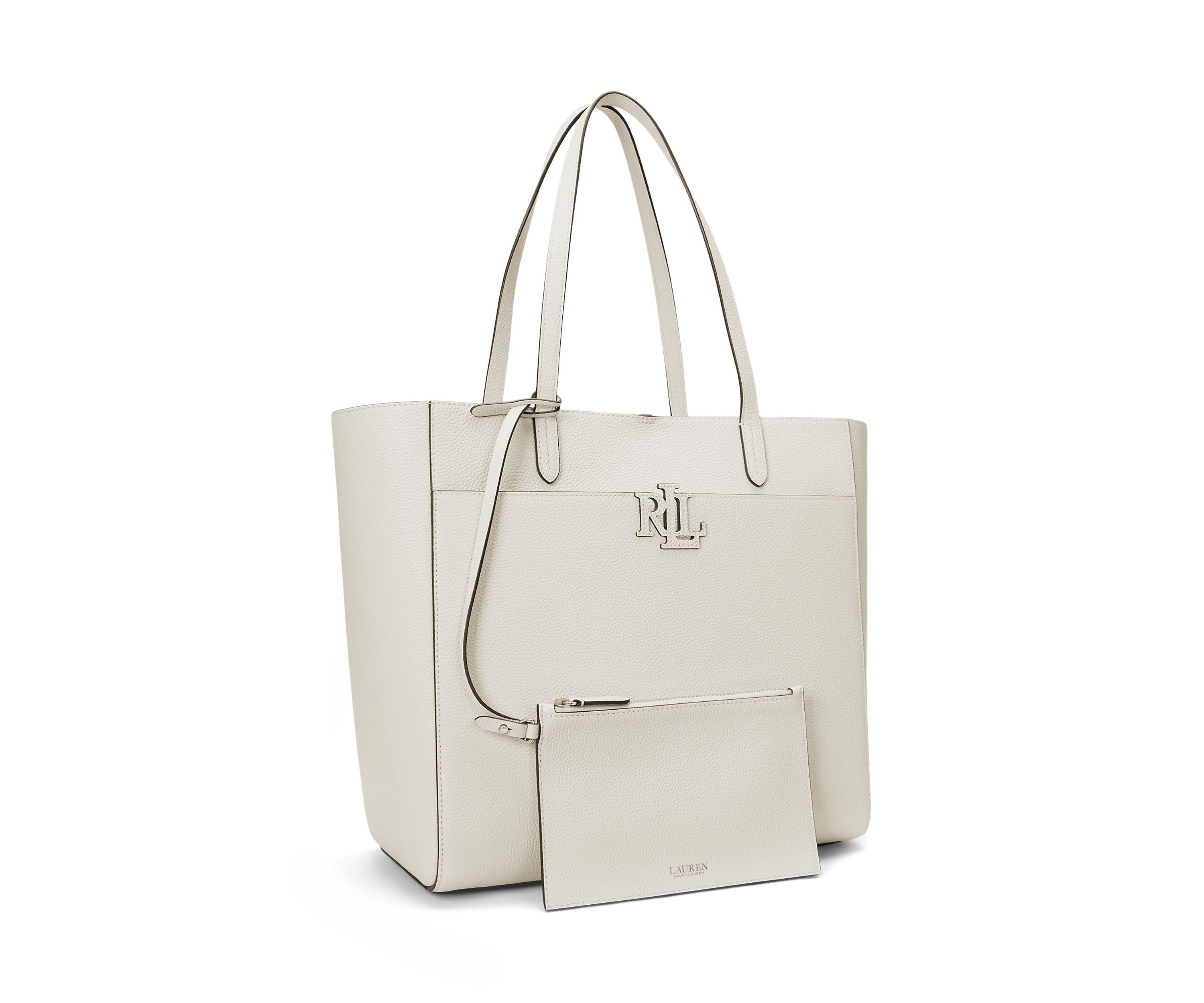 Pebbled Leather Large Cameryn Tote Bag