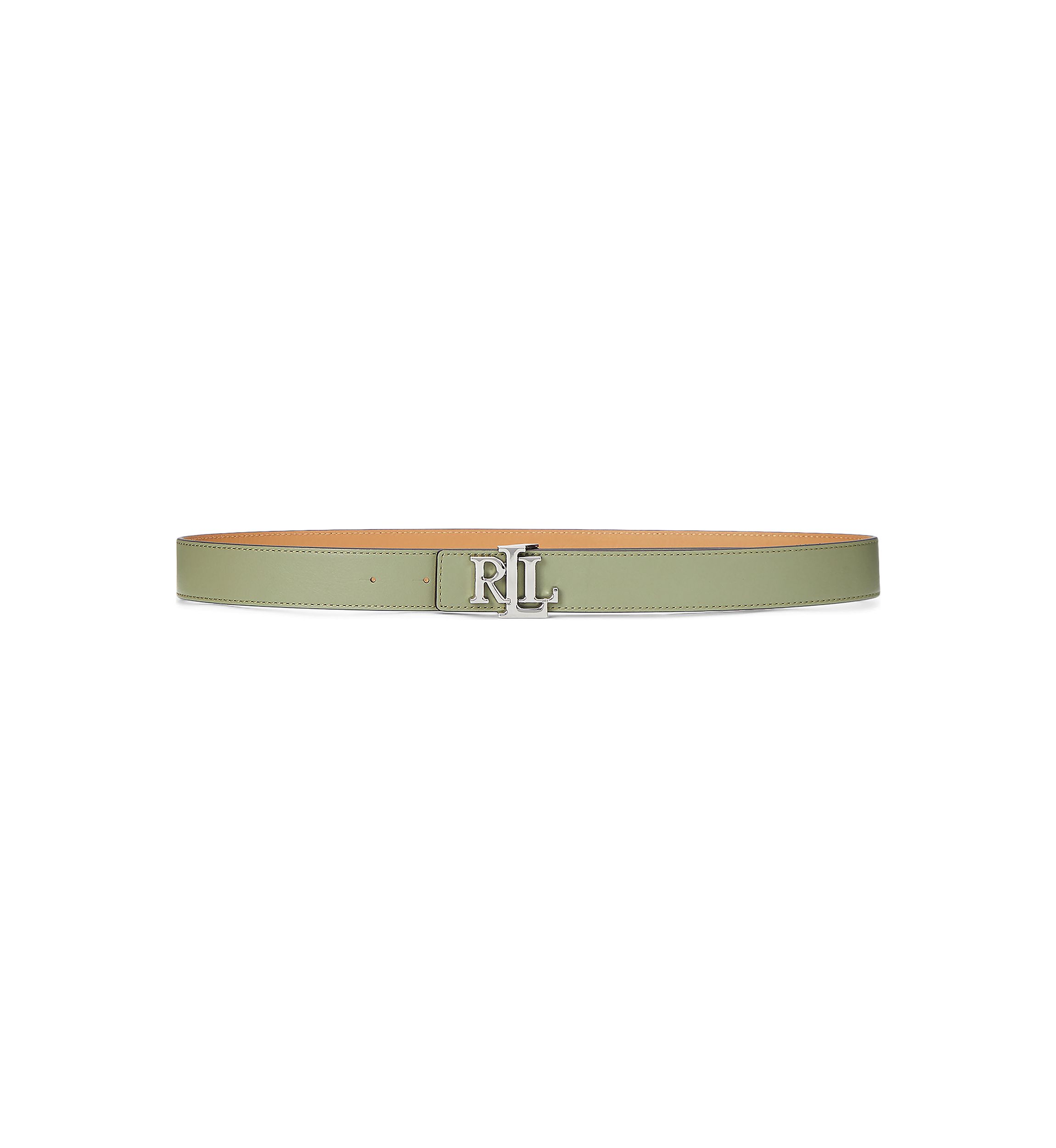 Logo Reversible Leather Belt