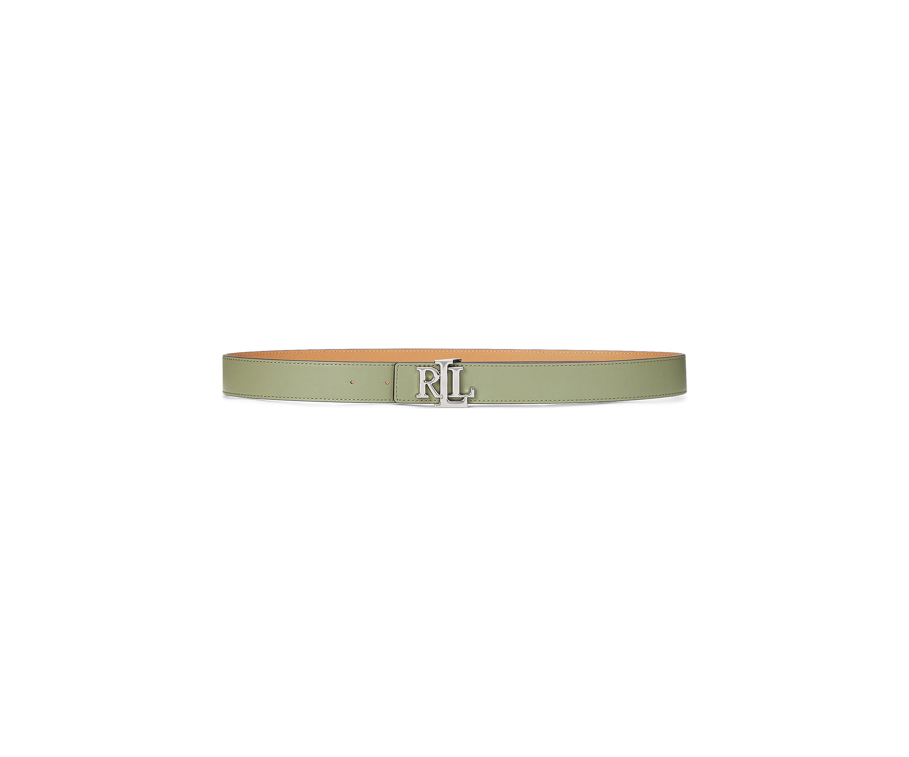 Logo Reversible Leather Belt