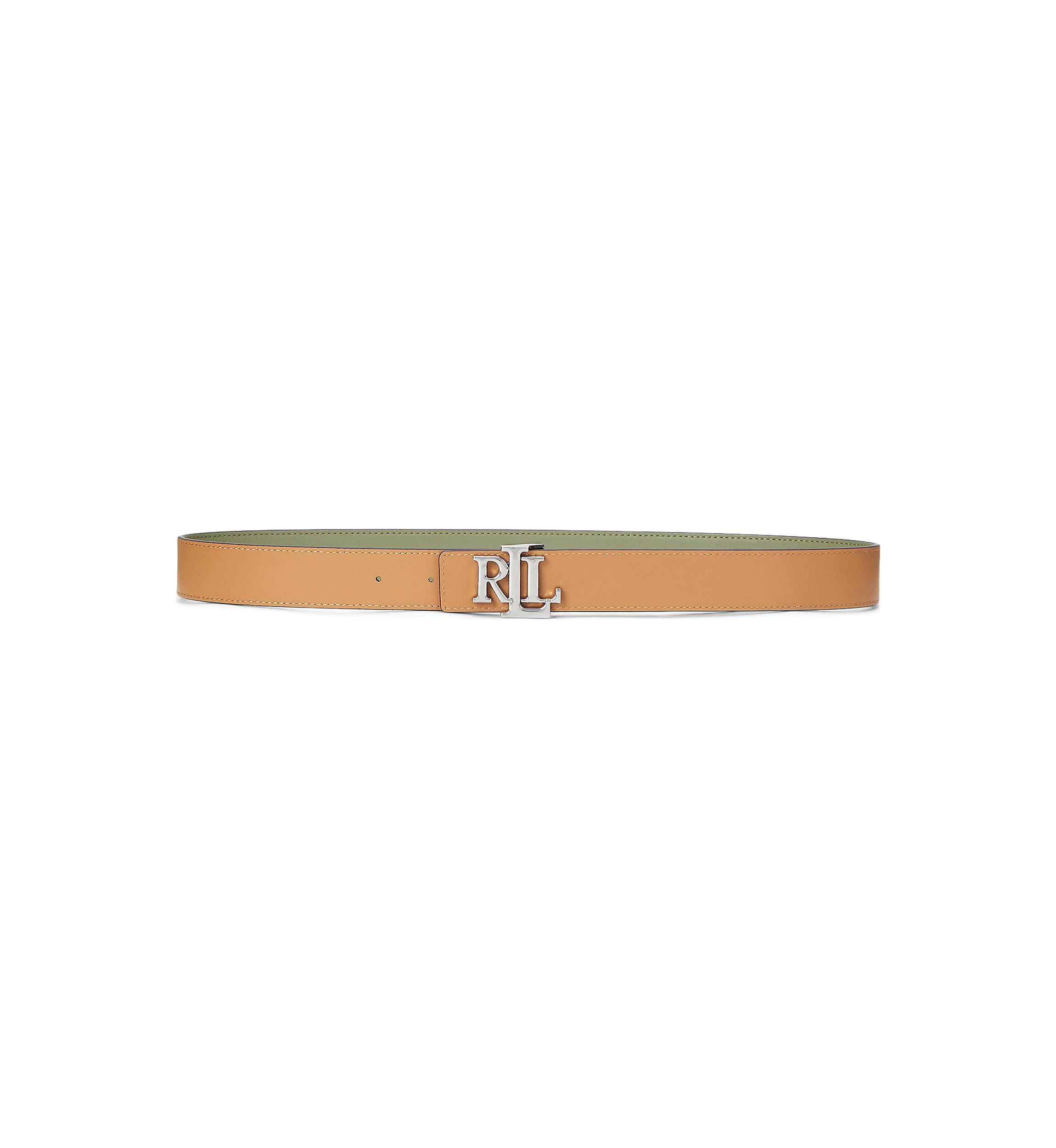 Logo Reversible Leather Belt