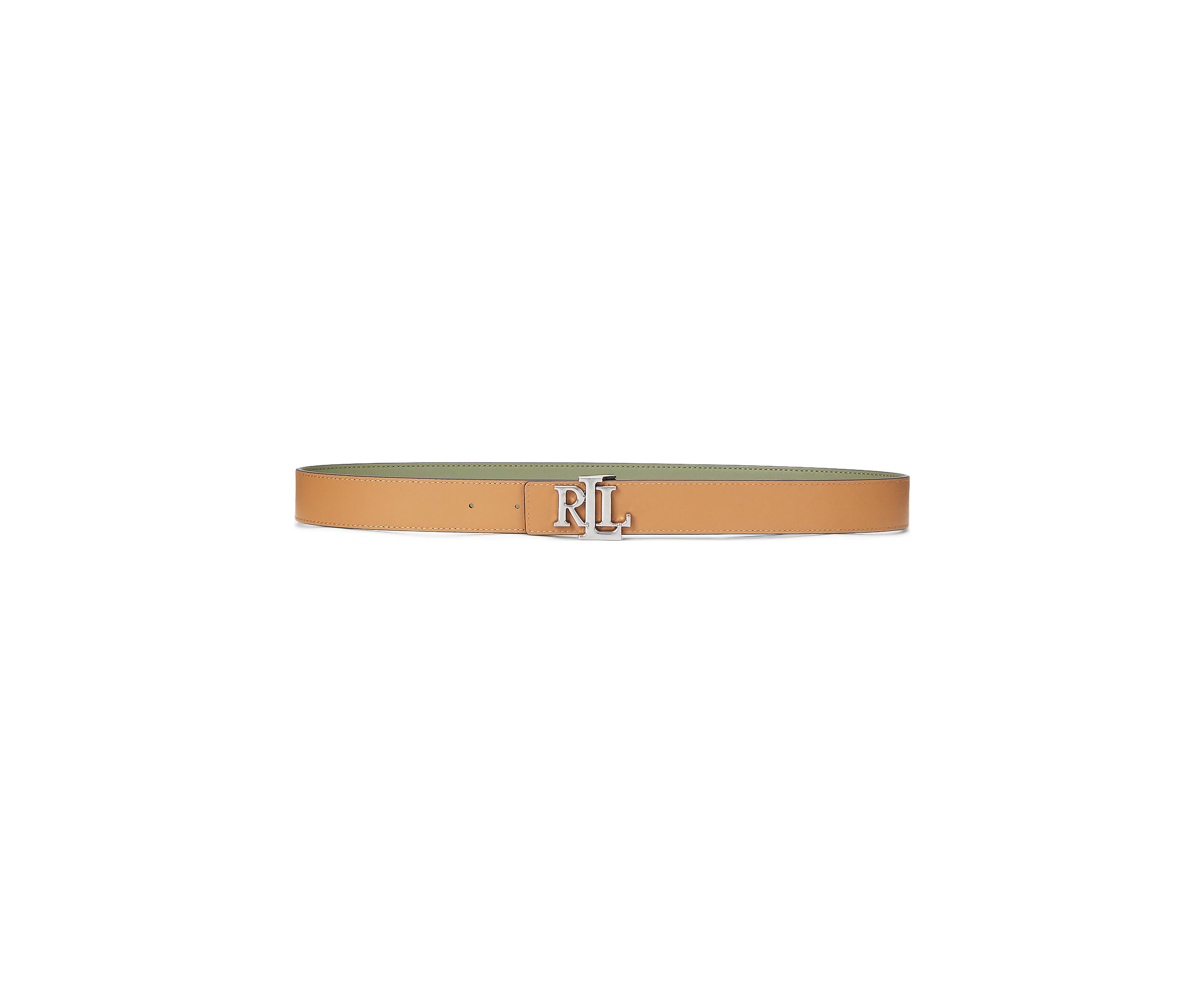 Logo Reversible Leather Belt