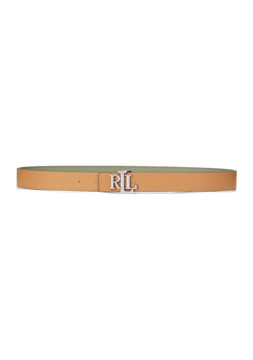 Logo Reversible Leather Belt