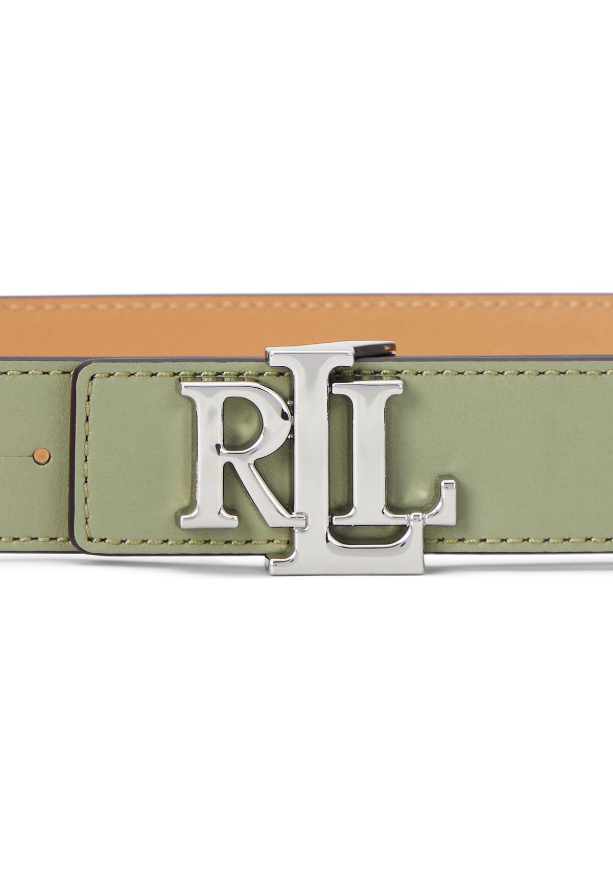 Logo Reversible Leather Belt
