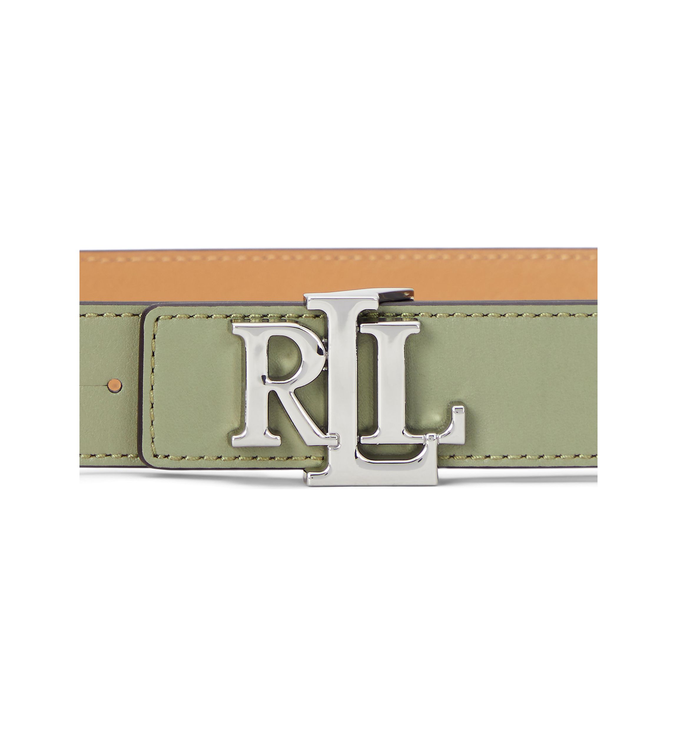 Logo Reversible Leather Belt