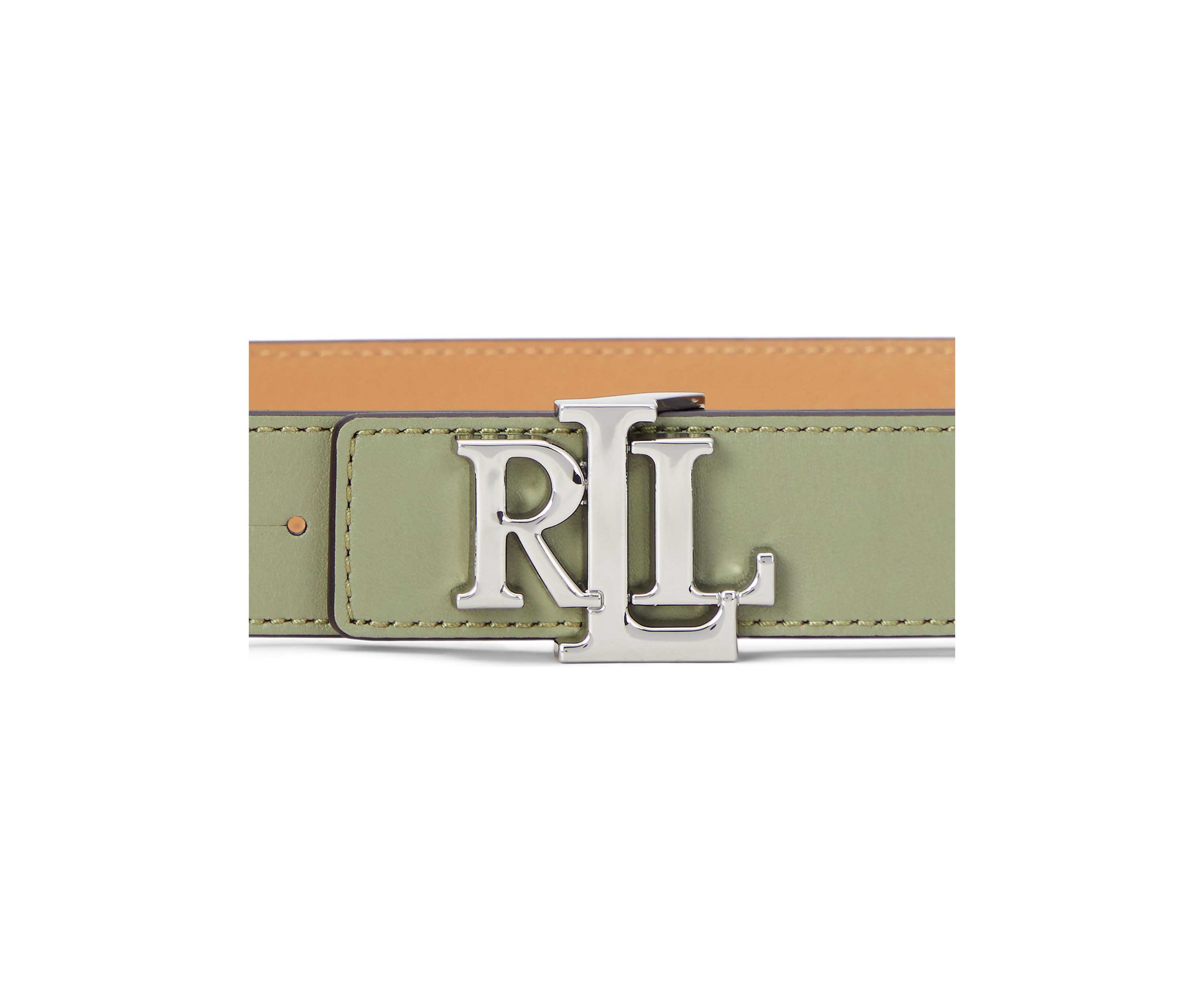 Logo Reversible Leather Belt