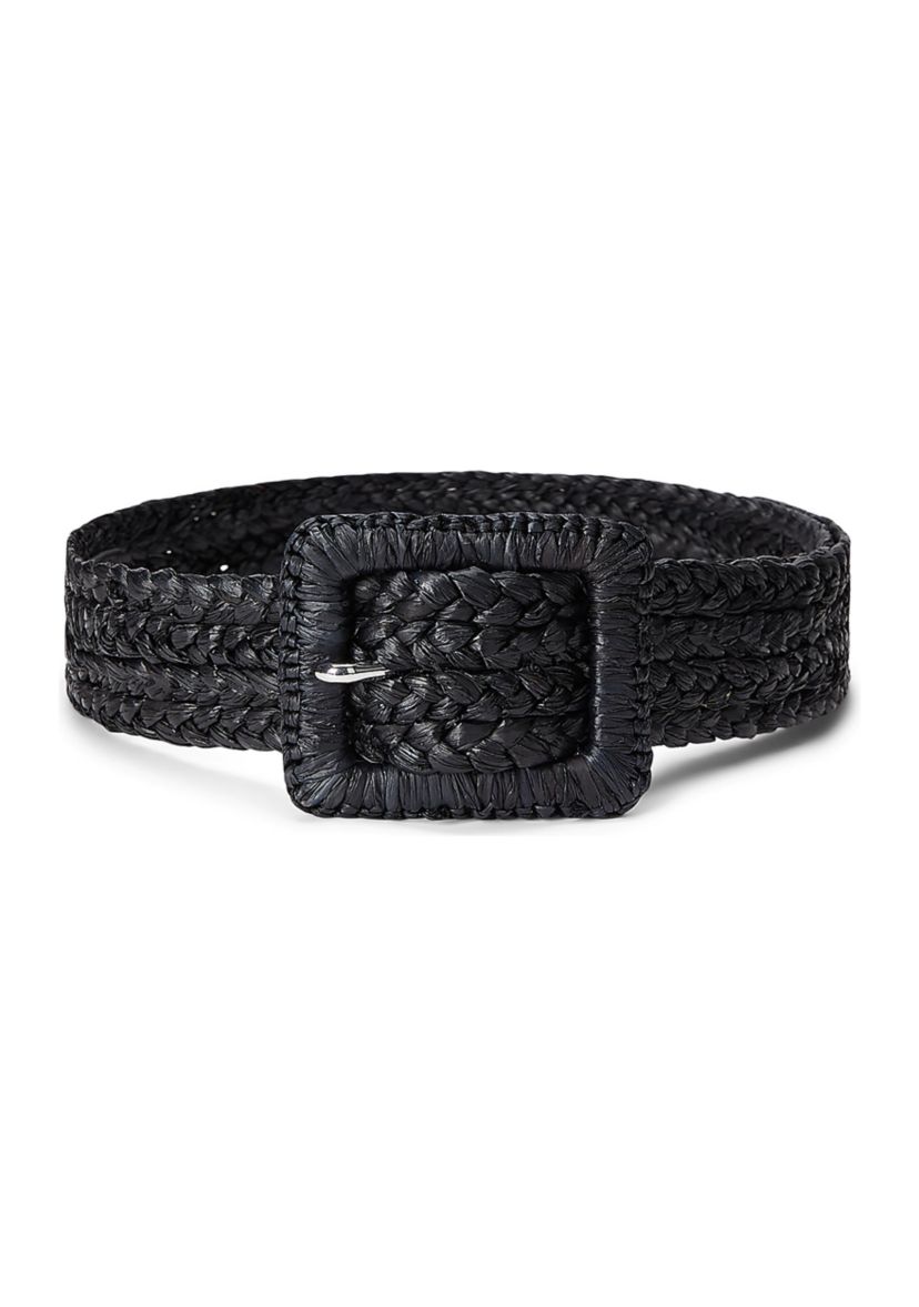 Raffia Wide Belt
