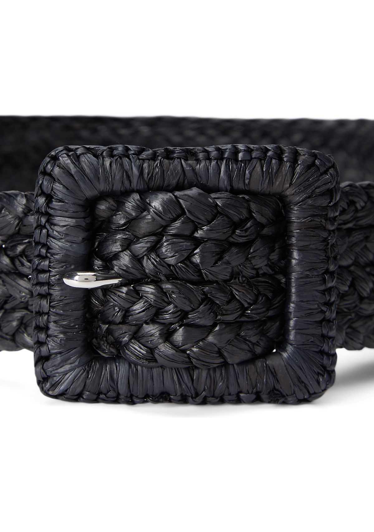 Raffia Wide Belt