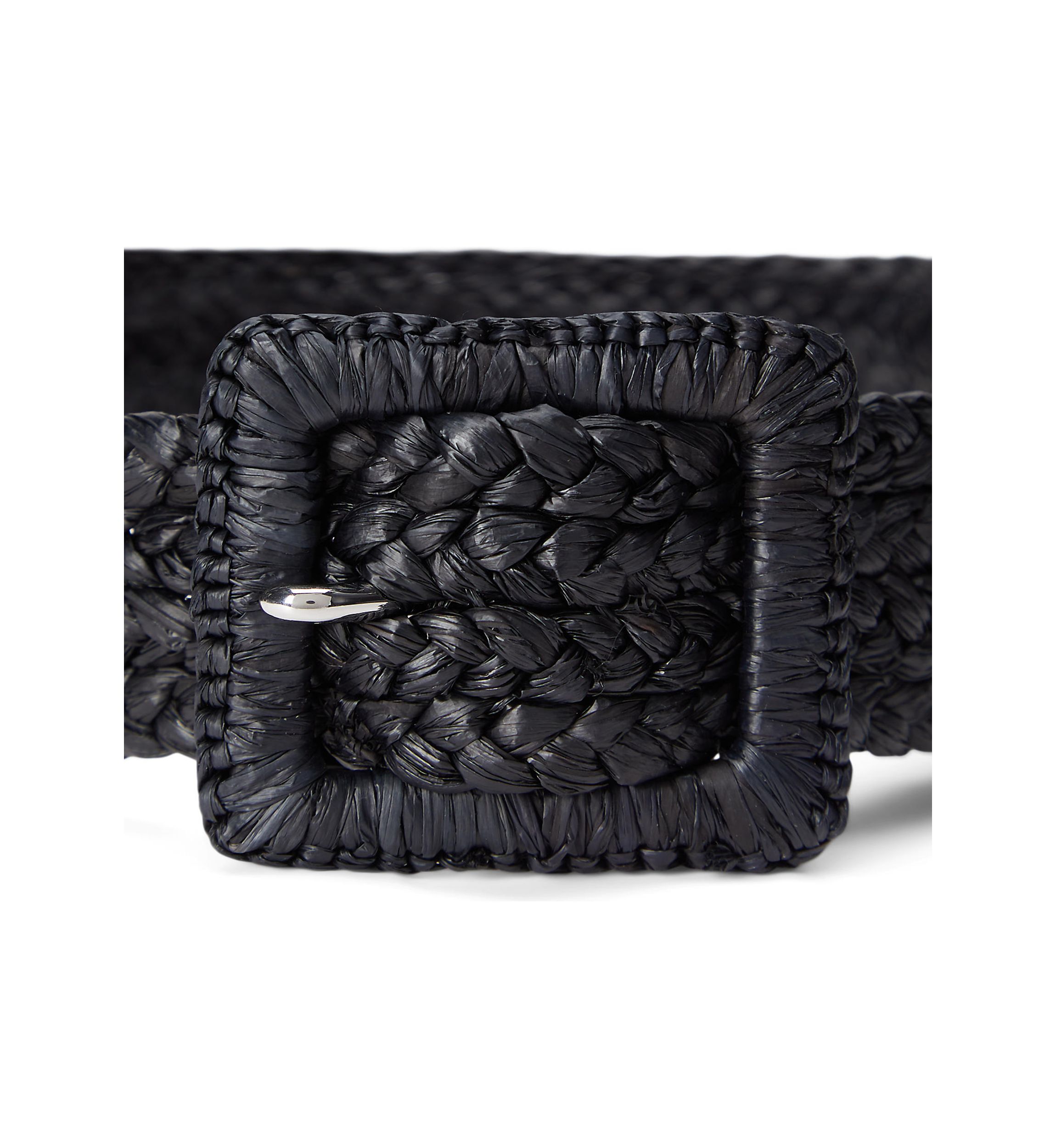 Raffia Wide Belt