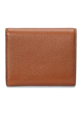 Lauren Ralph Lauren Pebbled Small Cameryn Flap Wallet | belk