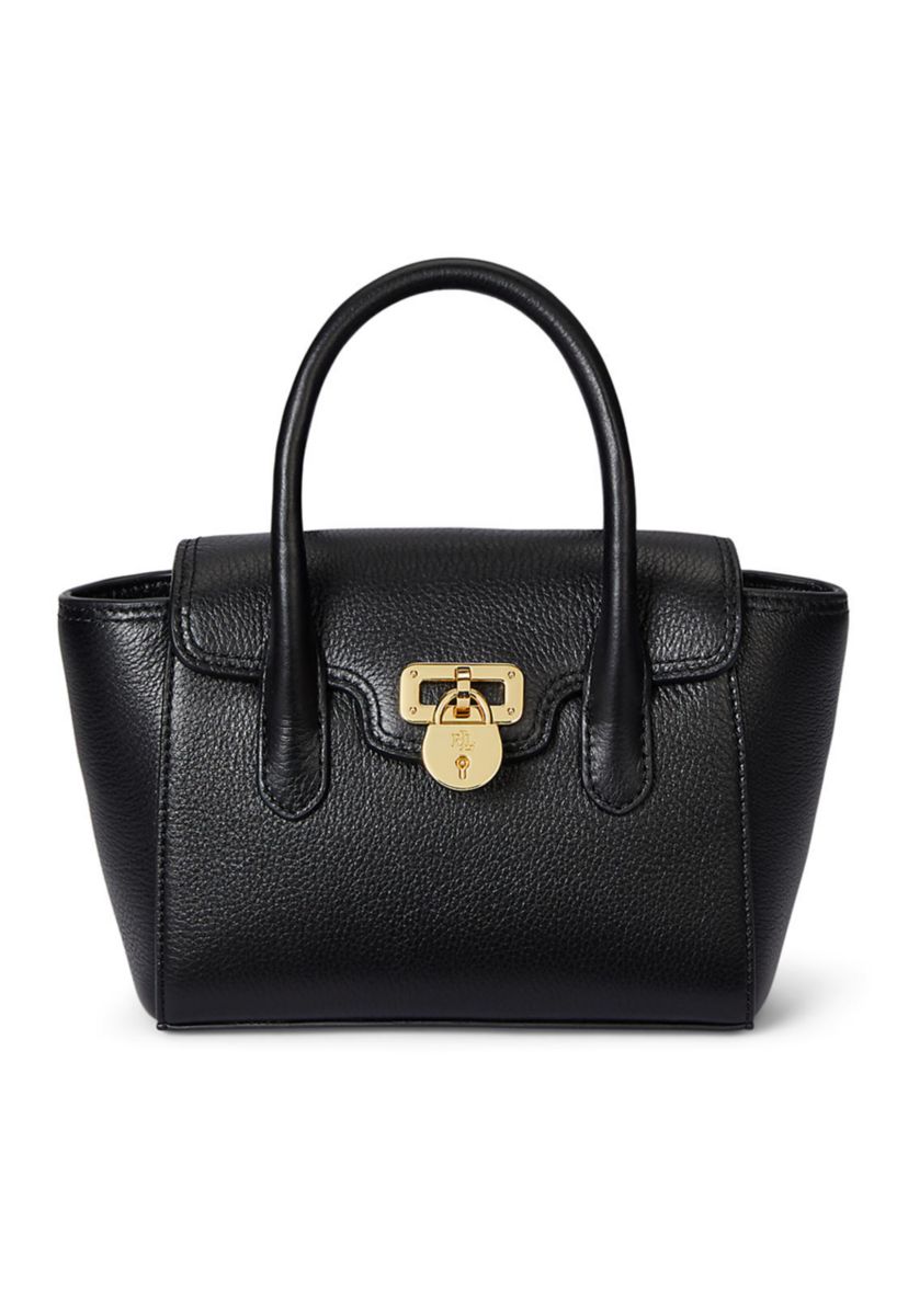 Pebbled Leather Small Tanner Satchel