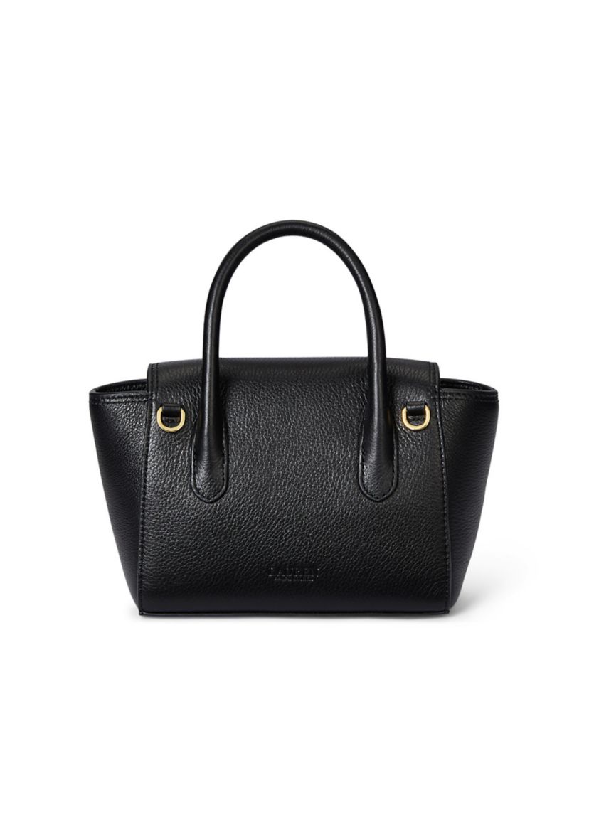 Pebbled Leather Small Tanner Satchel