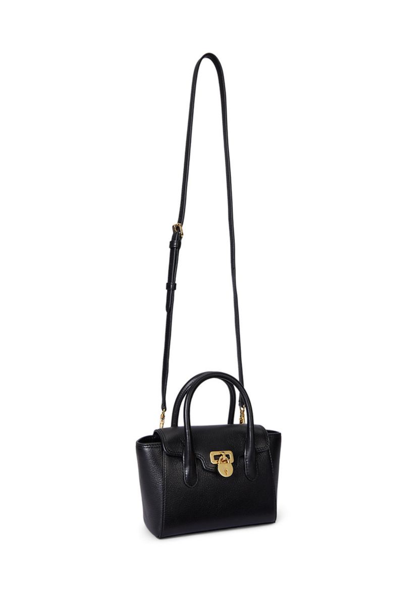 Pebbled Leather Small Tanner Satchel