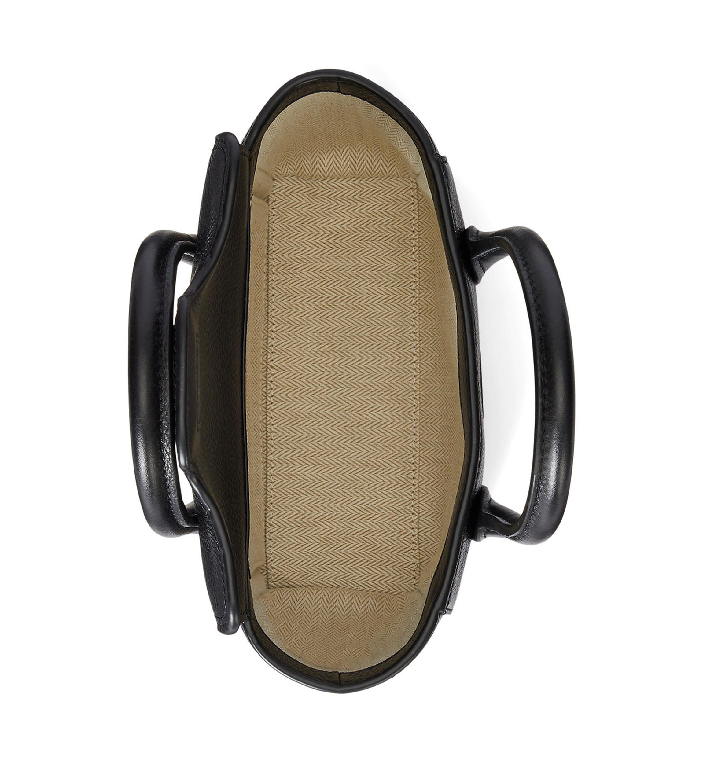 Pebbled Leather Small Tanner Satchel