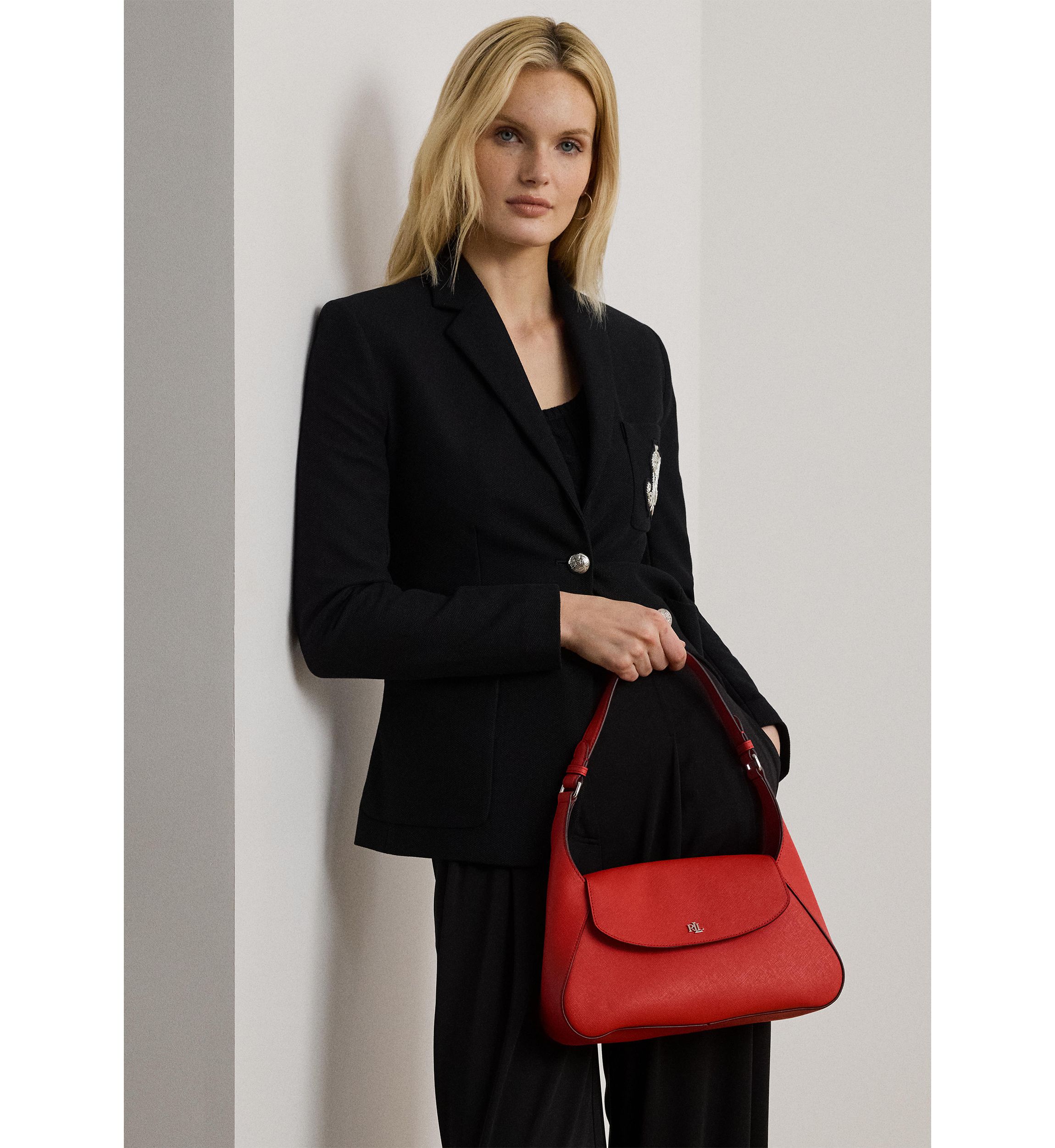Crosshatch Medium Schylar Shoulder Bag