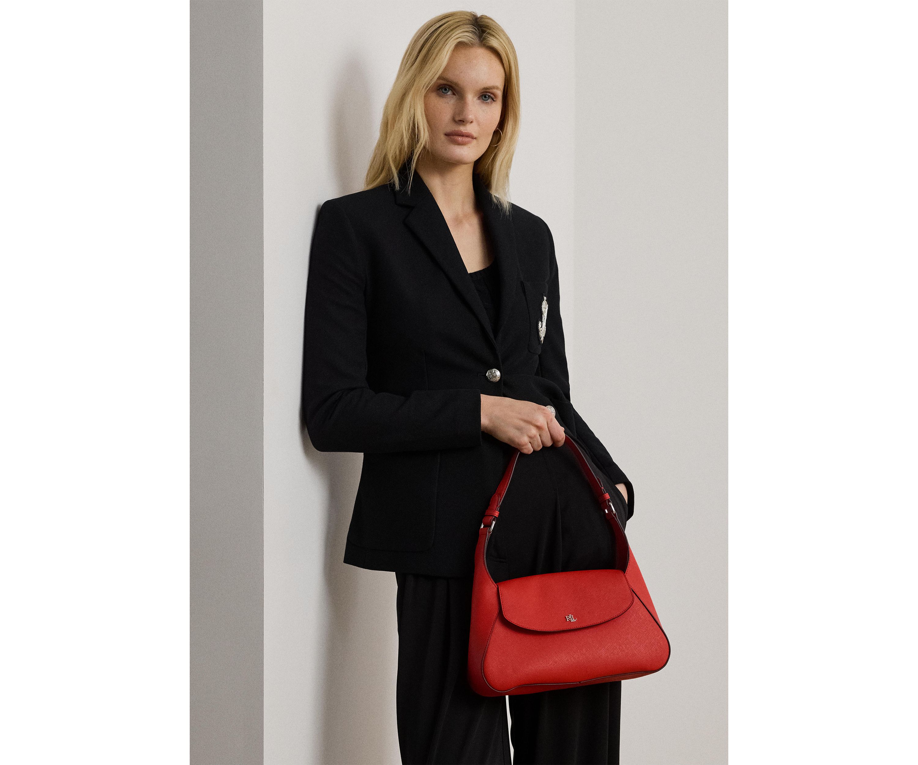 Crosshatch Medium Schylar Shoulder Bag