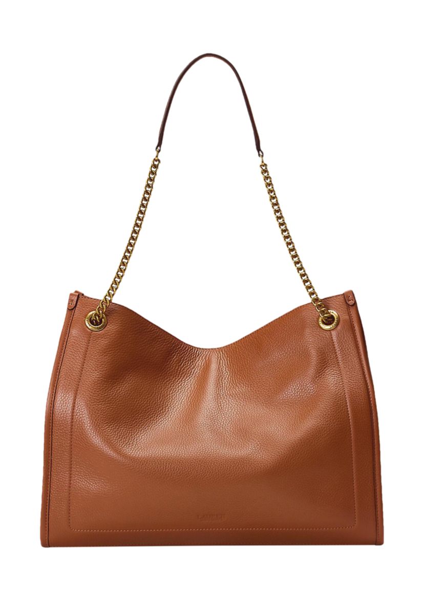 Pebbled Leather Large Bradley Tote Bag