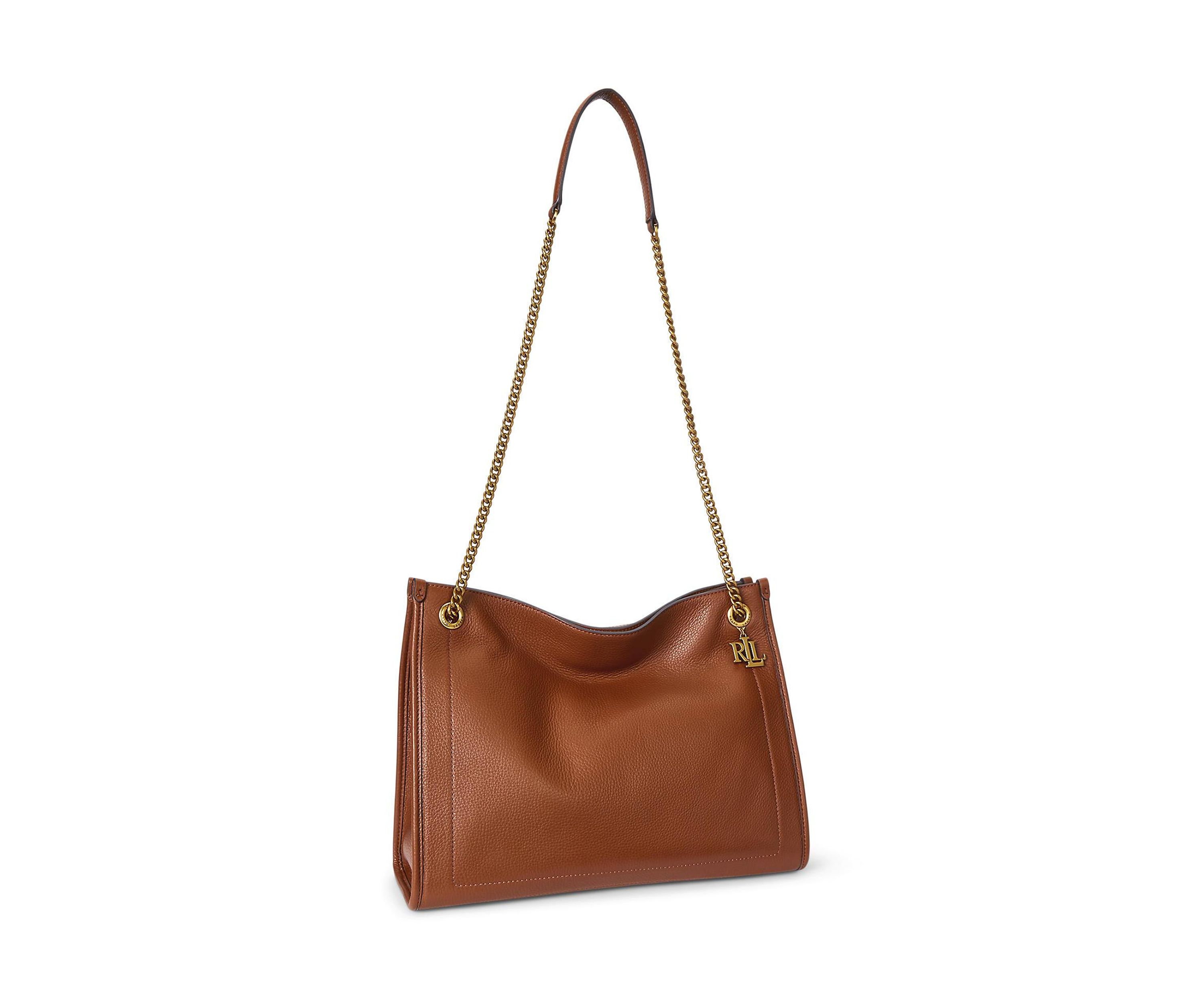 Pebbled Leather Large Bradley Tote Bag