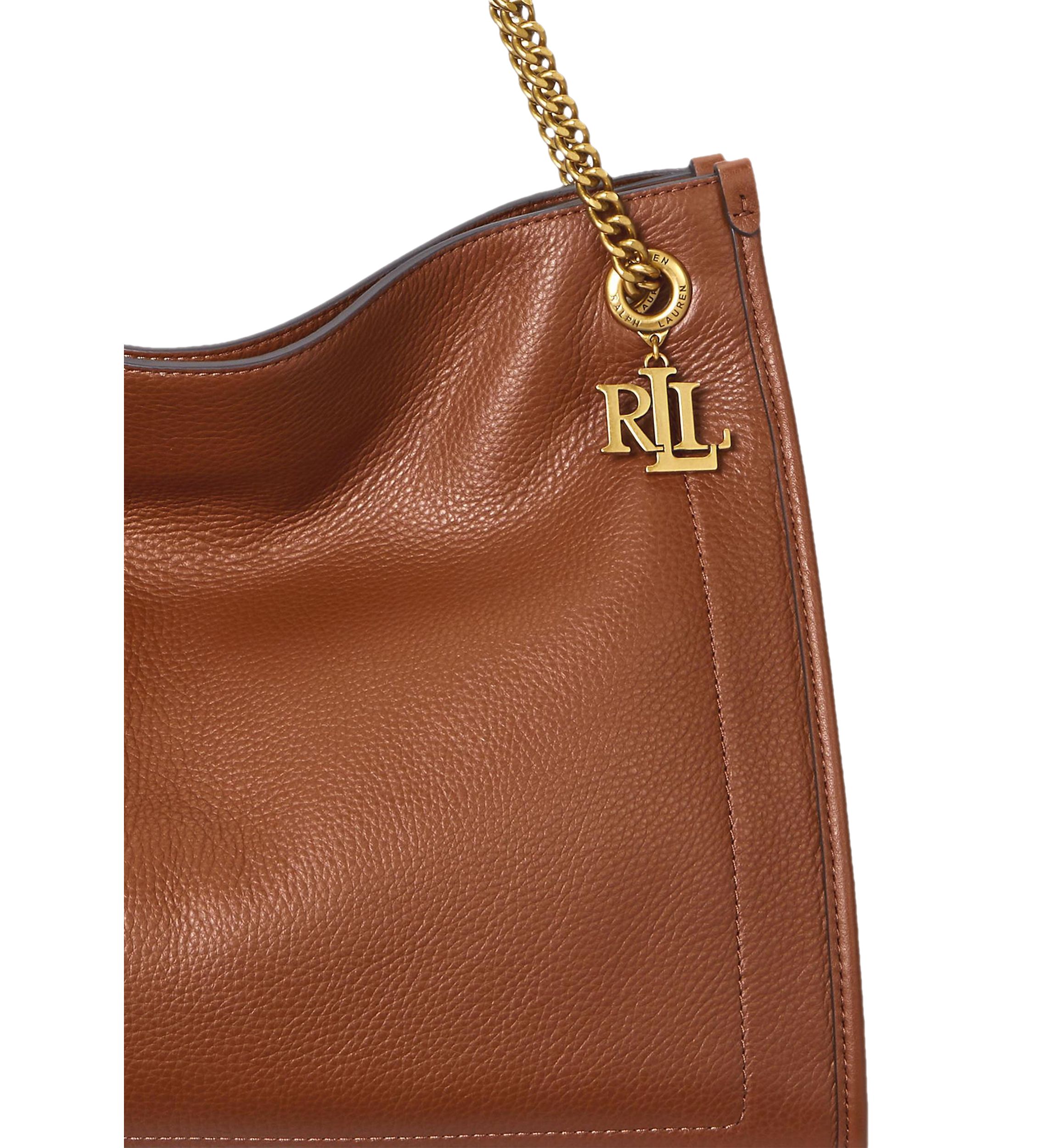 Pebbled Leather Large Bradley Tote Bag