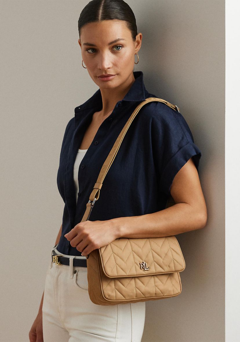 Crosshatch Medium Schylar Shoulder Bag