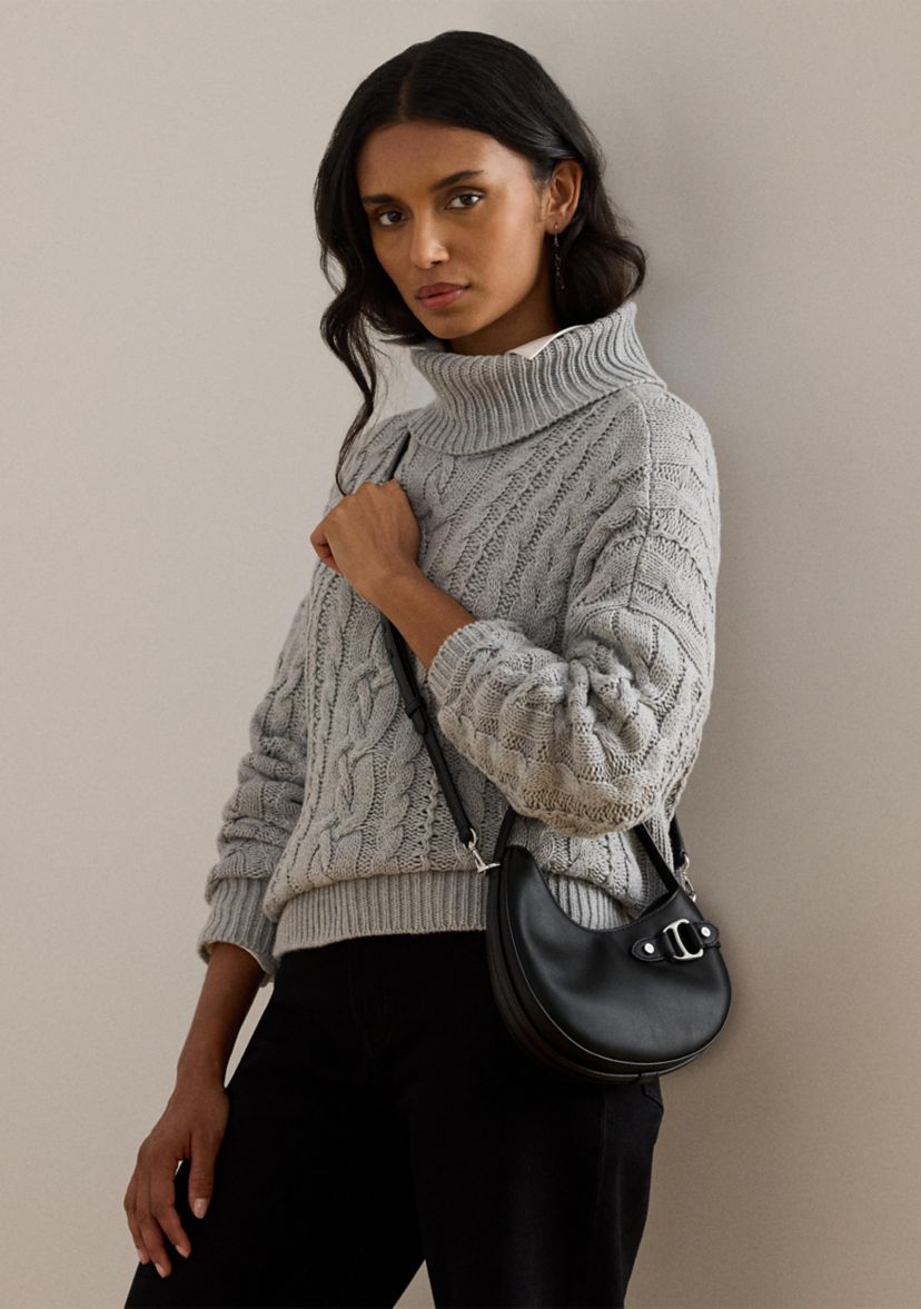 Leather Small Tasha Crossbody Bag