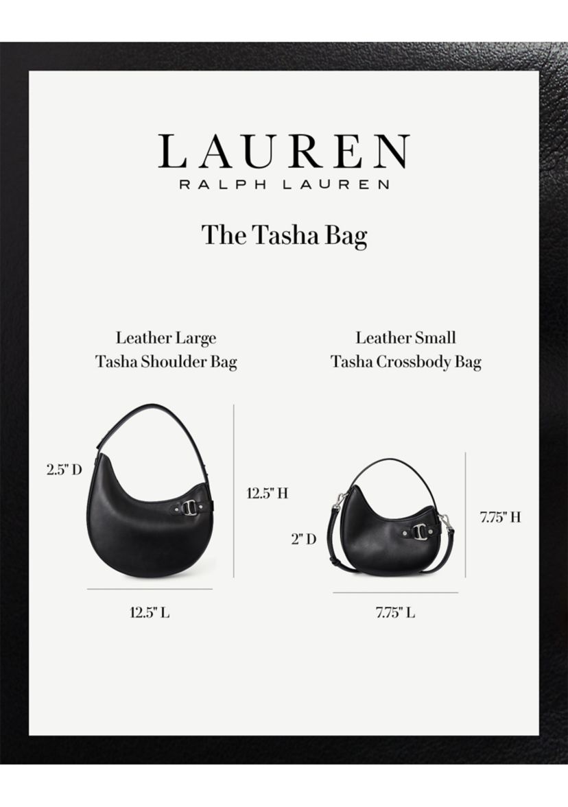 Leather Large Tasha Shoulder Bag