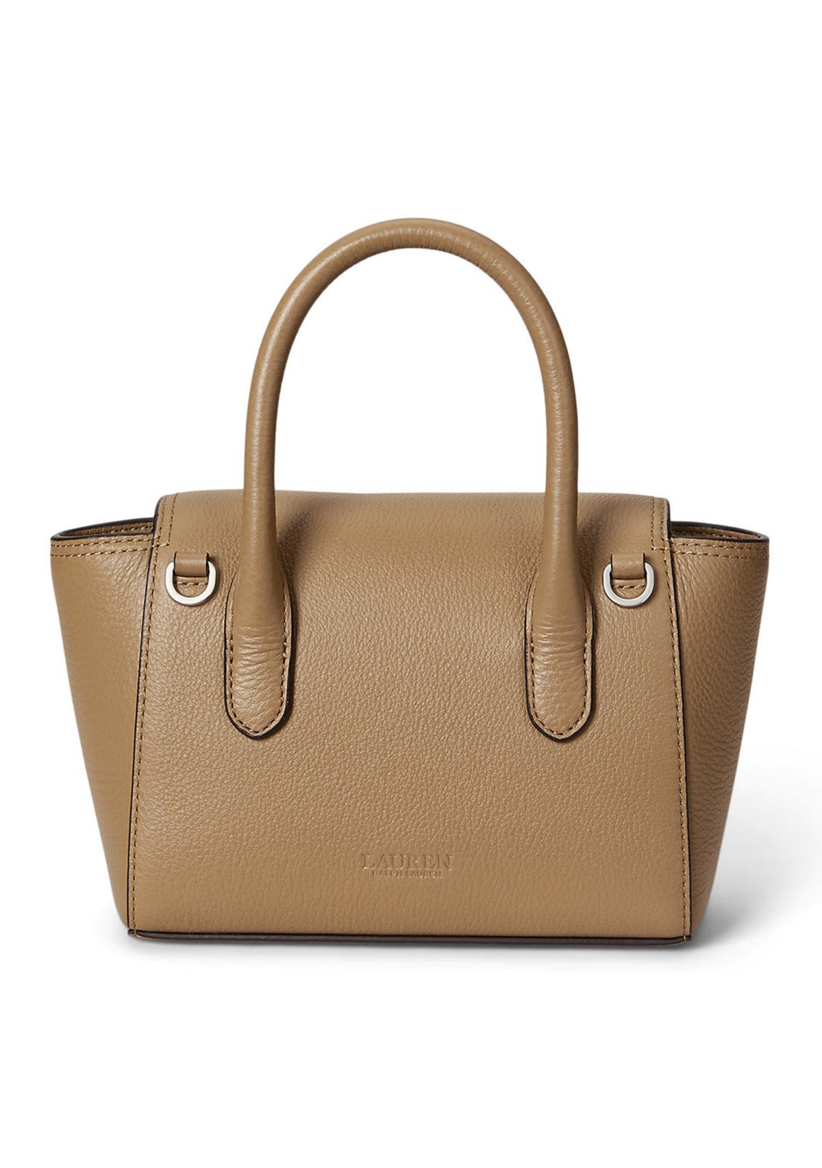 Pebbled Leather Small Tanner Satchel