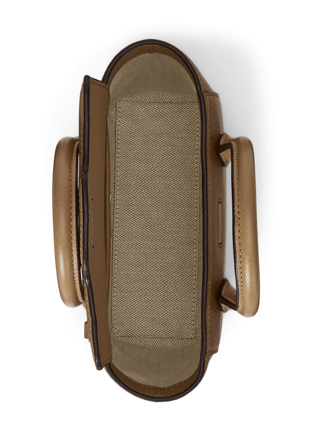 Pebbled Leather Small Tanner Satchel