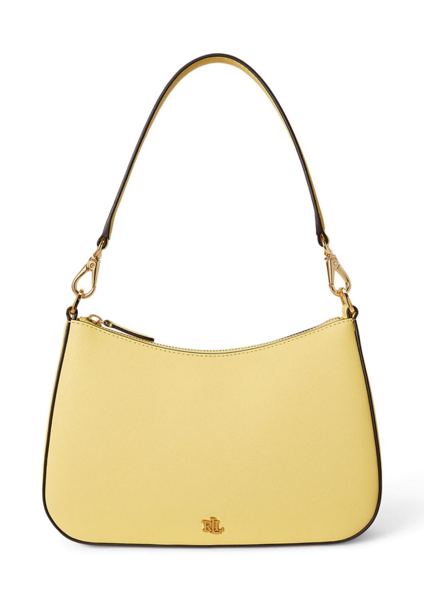 Lauren Ralph Lauren Crosshatch Leather Medium Danni Bag | Belk