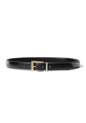 Lauren Ralph Lauren Slide-Buckle Leather Belt | belk