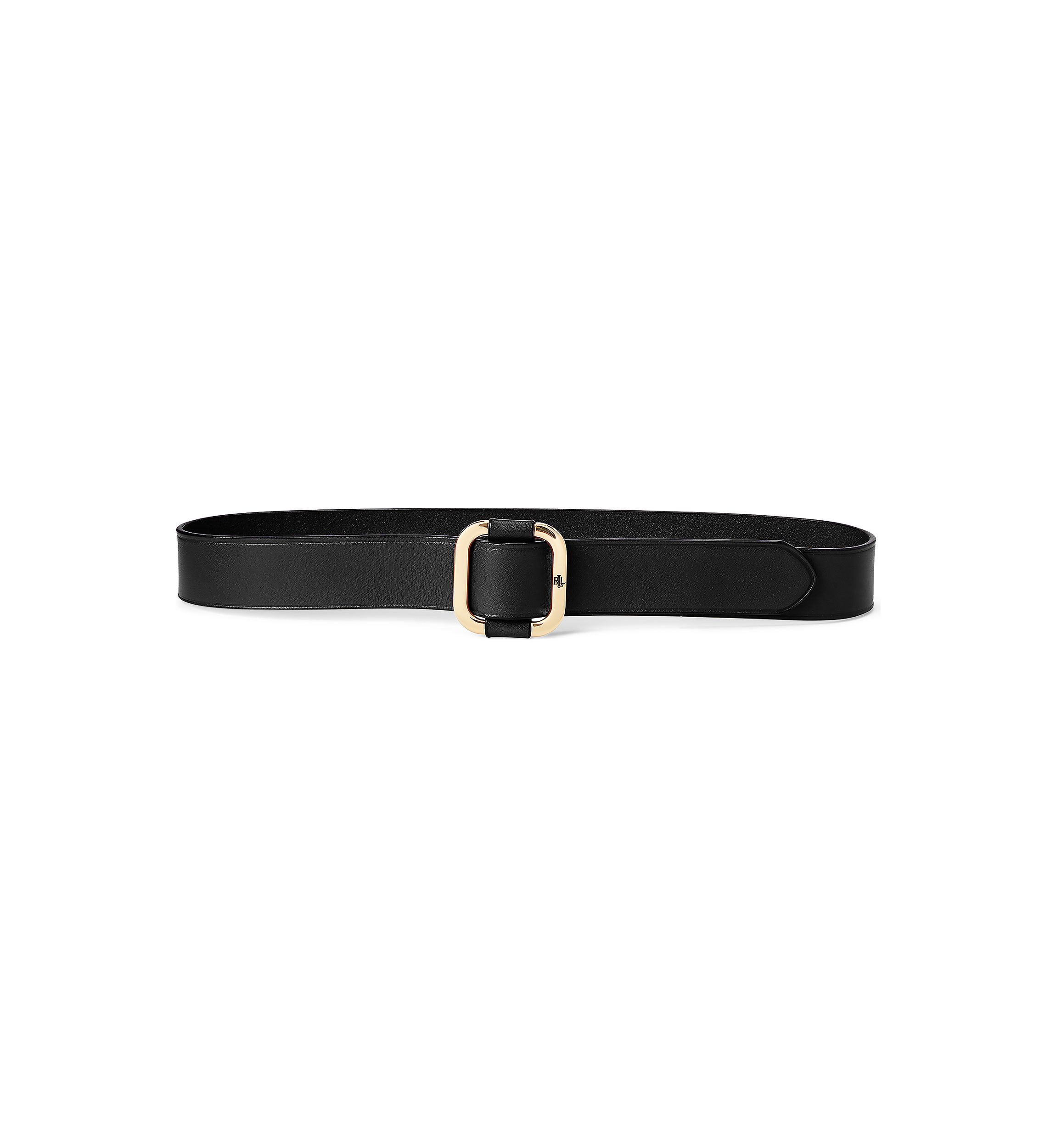 Slide-Buckle Leather Belt