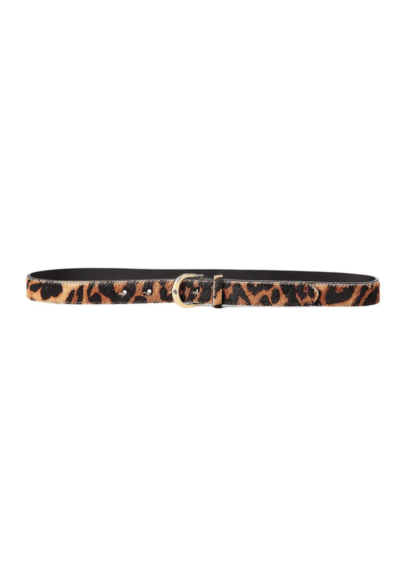 Kenton Calf Hair Belt 