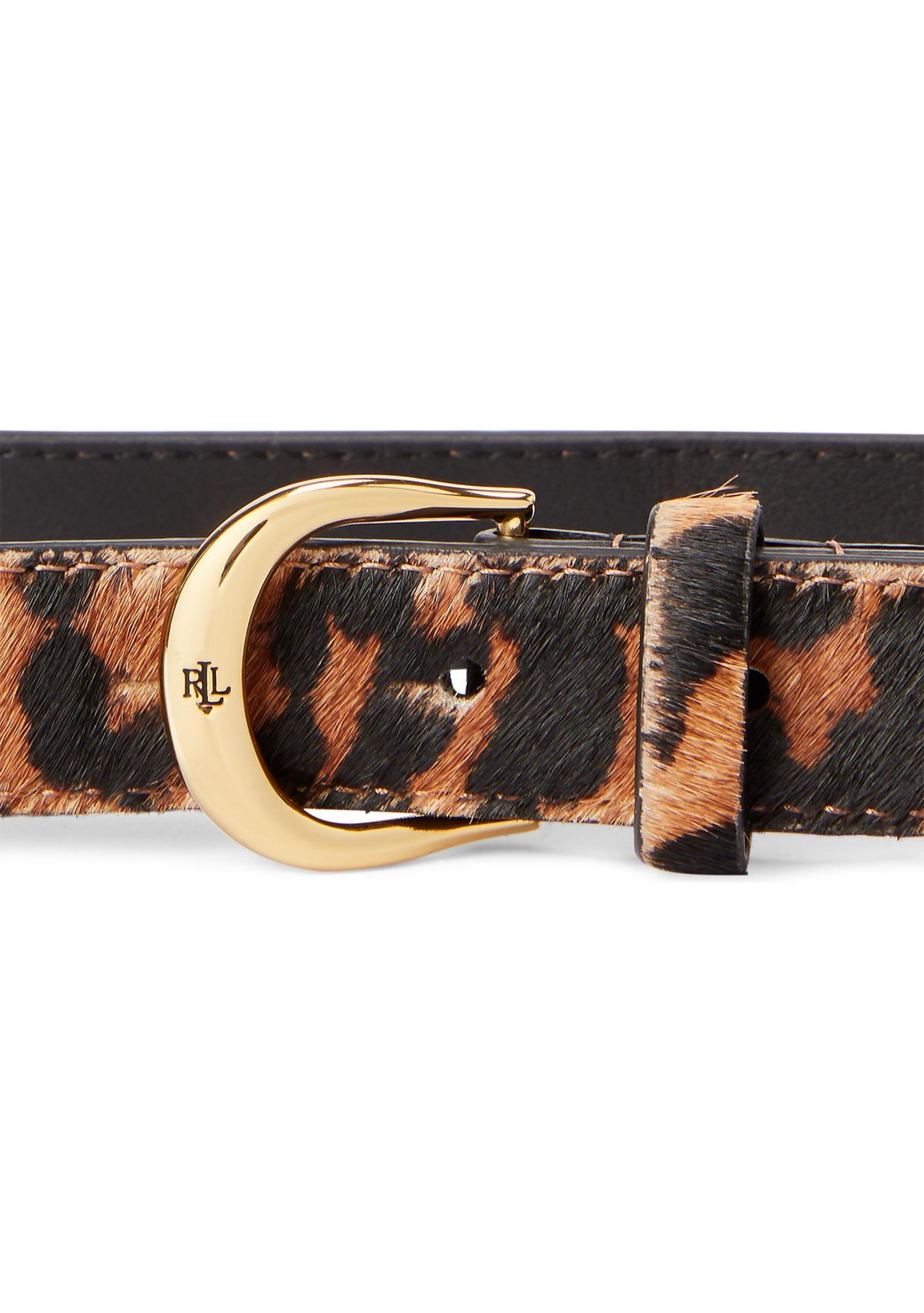 Kenton Calf Hair Belt 