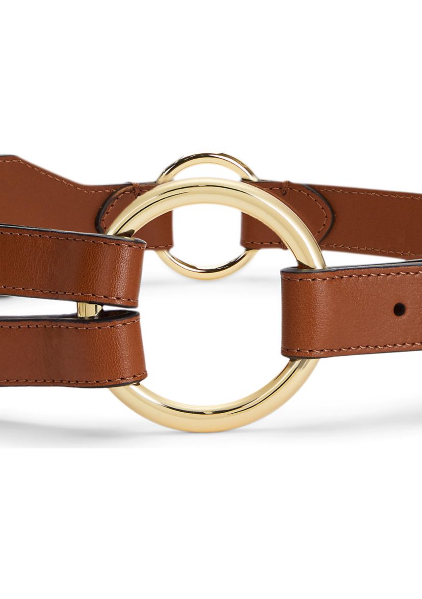 Tri-Strap O-Ring Leather Belt