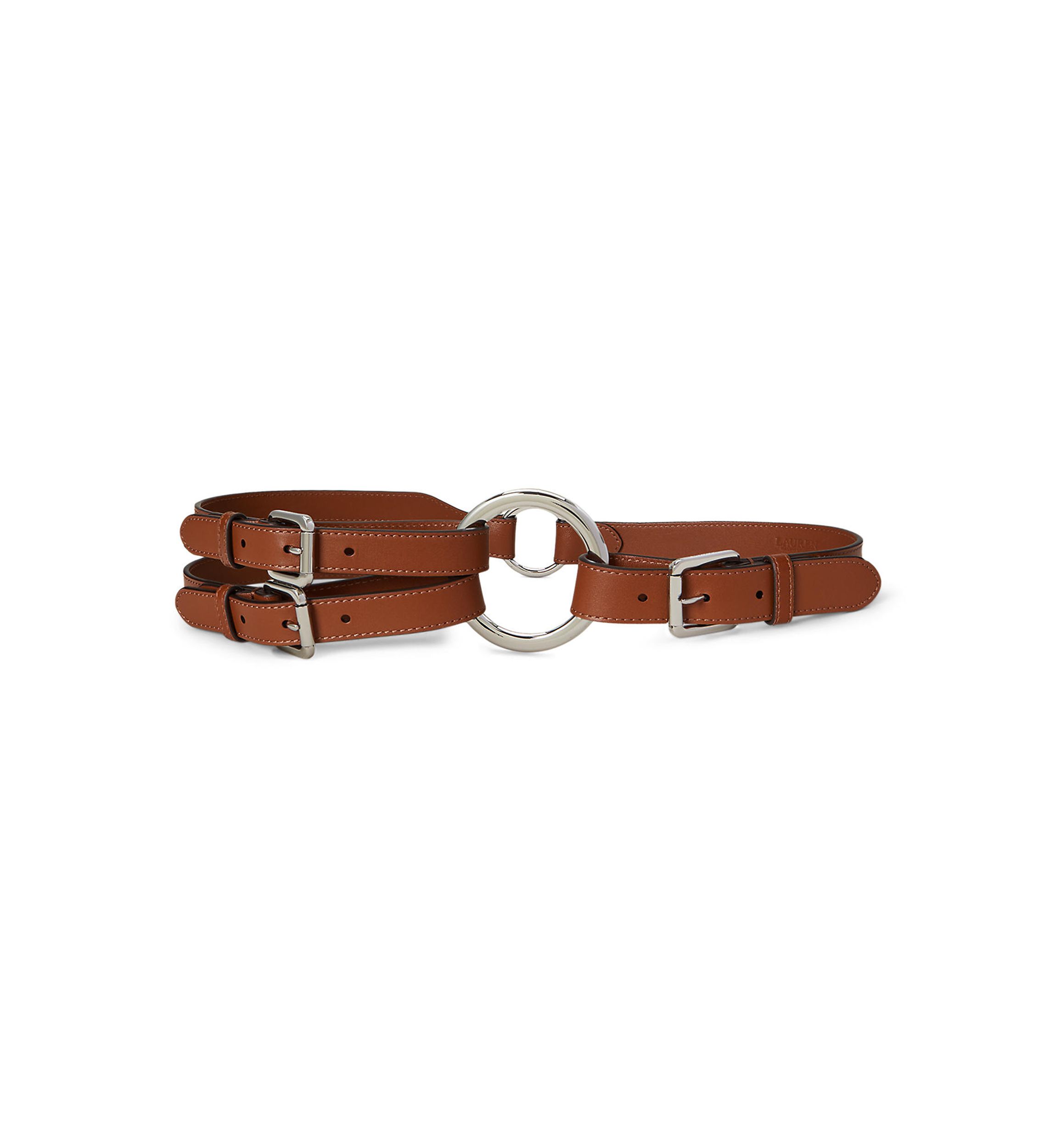 Tri-Strap O-Ring Leather Belt