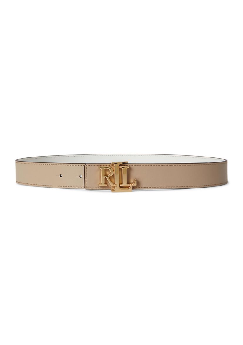 Lauren Ralph Lauren Logo Reversible Leather Belt | Belk