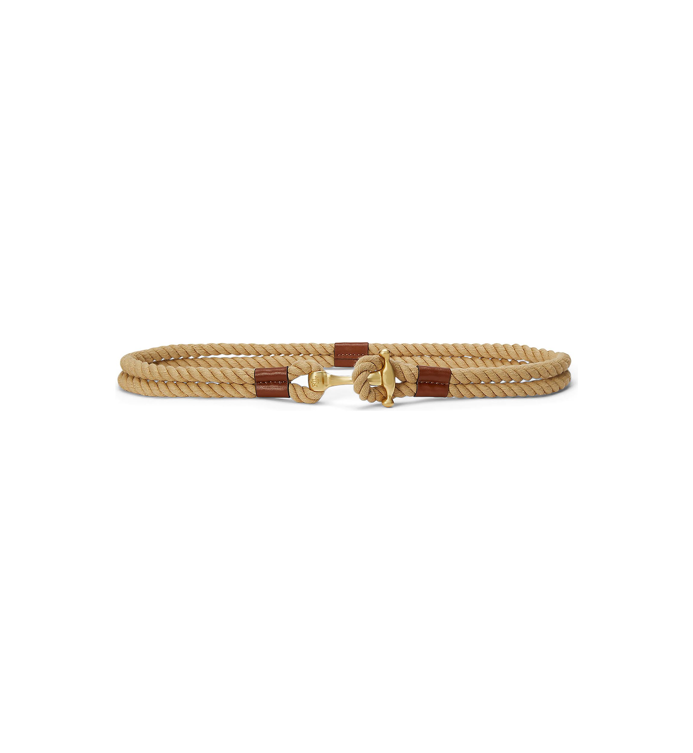 Rope Anchor Toggle Skinny Belt