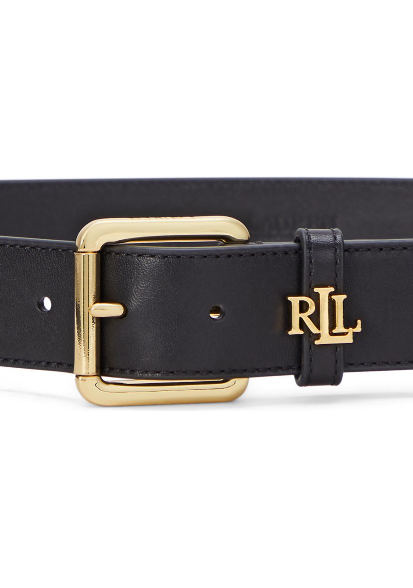 Logo Keeper Leather Belt